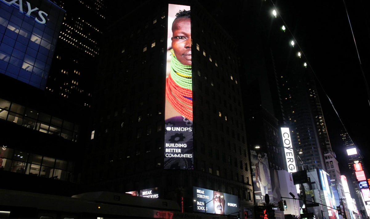 John Rae Hits Times Square